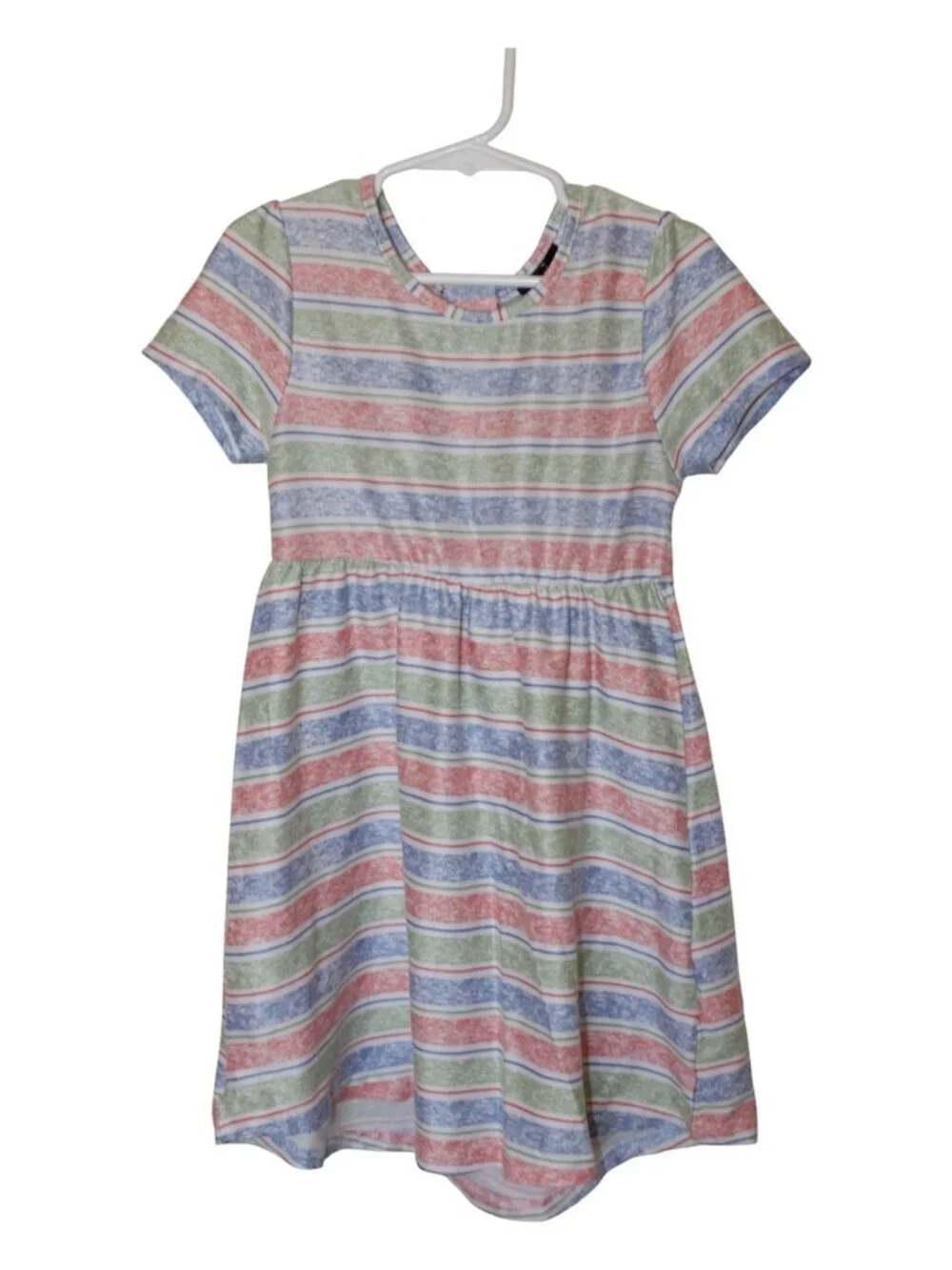 Girl's Striped T-Shirt Play Dress Size 6 Picapino